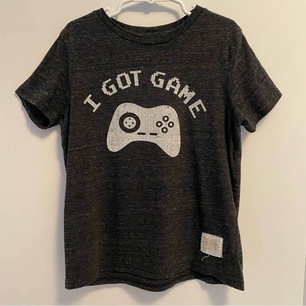 Original Retro Brand Boys I Got Game Short Sleeve T-Shirt Size Youth Small